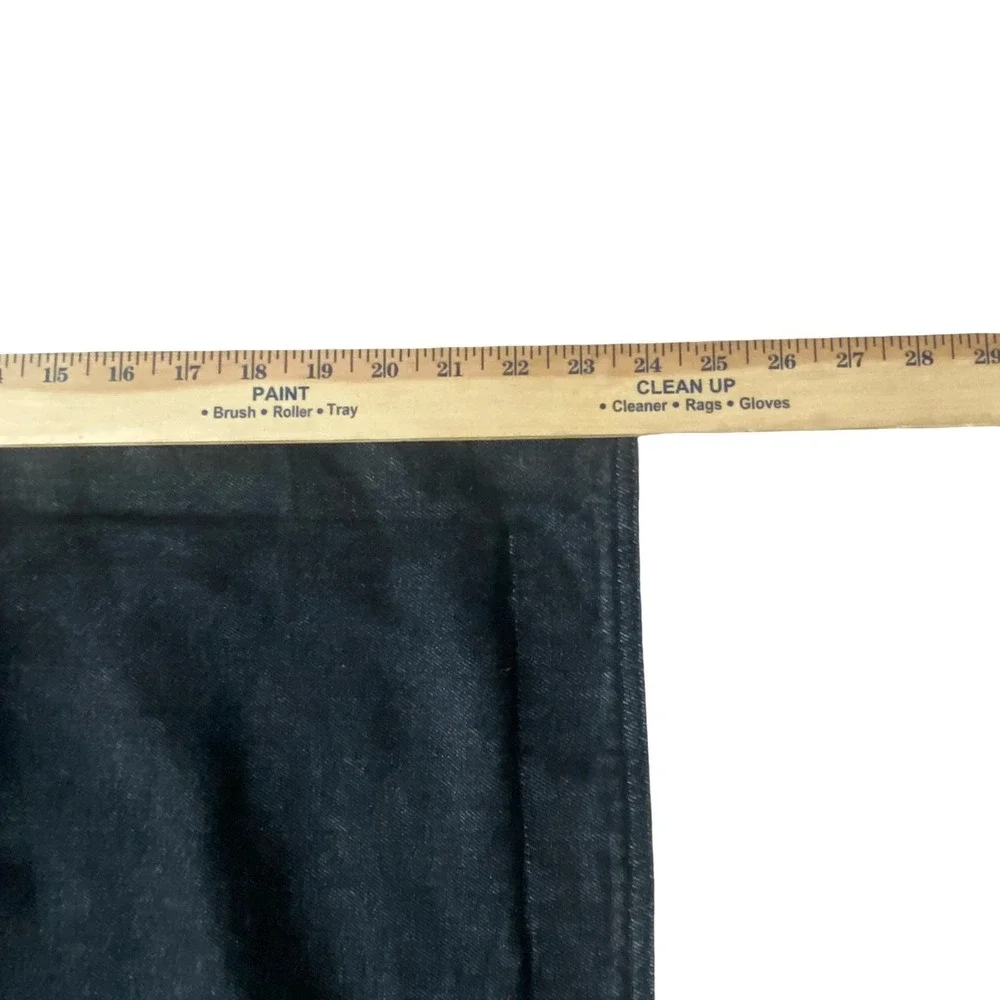 (Set of 2) Lauren Ralph Lauren Black Cotton Button Pillow Sham Standard Denim